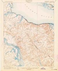 WAKEFIELD, VA-MD HISTORICAL MAP GEOPDF 1