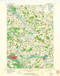 PORTAGE, WI HISTORICAL MAP GEOPDF 15X15