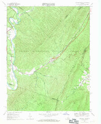 LONGDALE FURNACE, VA HISTORICAL MAP GEOP