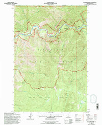 BEAR MOUNTAIN, ID HISTORICAL MAP GEOPDF