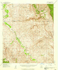 REDINGTON, AZ HISTORICAL MAP GEOPDF 15X1