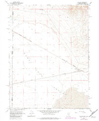 FLANIGAN, NV-CA HISTORICAL MAP GEOPDF 7.