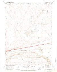 RED DESERT, WY HISTORICAL MAP GEOPDF 7.5