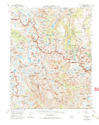 MOUNT GODDARD, CA HISTORICAL MAP GEOPDF