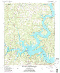 CLARKRIDGE, AR-MO HISTORICAL MAP GEOPDF