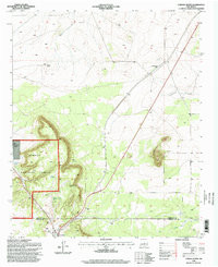 CORONA NORTH, NM HISTORICAL MAP GEOPDF 7
