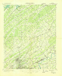 CORRYTON, TN HISTORICAL MAP GEOPDF 15X15