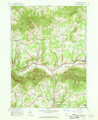ASHLAND, NY HISTORICAL MAP GEOPDF 7.5X7.