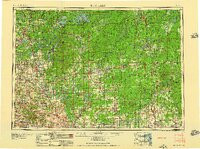 RICE LAKE, WI HISTORICAL MAP GEOPDF 1X2