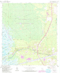 YANKEETOWN, FL HISTORICAL MAP GEOPDF 7.5