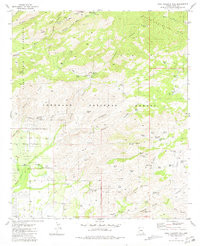 AGUA CALIENTE HILL, AZ HISTORICAL MAP GE