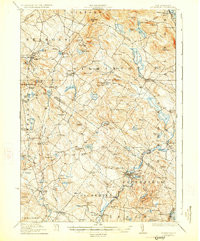GILMANTON, NH HISTORICAL MAP GEOPDF 15X1