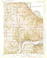 BONNER SPRINGS, KS-MO HISTORICAL MAP GEO