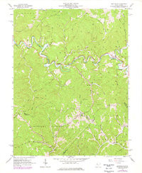 MACFARLAN, WV HISTORICAL MAP GEOPDF 7.5X