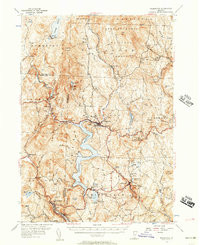 WILMINGTON, VT HISTORICAL MAP GEOPDF 15X