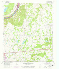 CALLISBURG, TX-OK HISTORICAL MAP GEOPDF