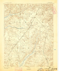 BRANDYWINE, MD HISTORICAL MAP GEOPDF 15X