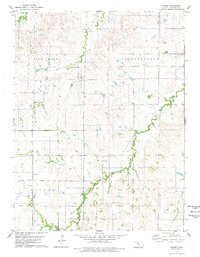 COVERT, KS HISTORICAL MAP GEOPDF 7.5X7.5