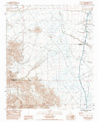 CADIZ VALLEY SE, CA HISTORICAL MAP GEOPD