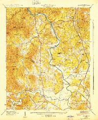 SKYLAND, NC HISTORICAL MAP GEOPDF 7.5X7.