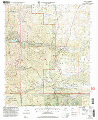 ANGUS, NM HISTORICAL MAP GEOPDF 7.5X7.5