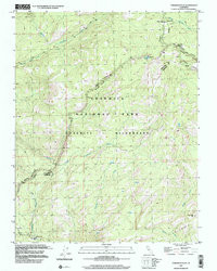 TAMARACK FLAT, CA HISTORICAL MAP GEOPDF