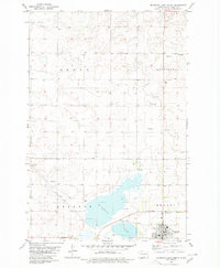 MCKENNA LAKE NORTH, ND HISTORICAL MAP GE