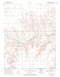 HORSE THIEF CANYON, KS HISTORICAL MAP GE