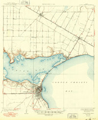 CORPUS CHRISTI, TX HISTORICAL MAP GEOPDF