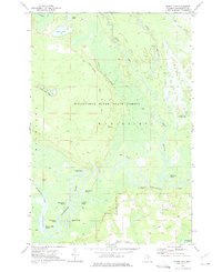 SMITH LAKE, MI HISTORICAL MAP GEOPDF 7.5