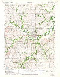 WASHINGTON, KS HISTORICAL MAP GEOPDF 7.5