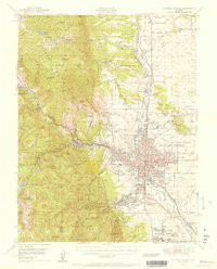 COLORADO SPRINGS, CO HISTORICAL MAP GEOP