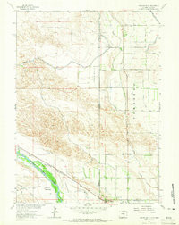 TORRINGTON SE, WY-NE HISTORICAL MAP GEOP