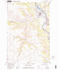 KAMIAH, ID HISTORICAL MAP GEOPDF 7.5X7.5