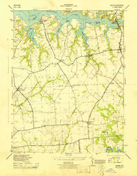 GALENA, MD HISTORICAL MAP GEOPDF 7.5X7.5
