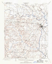 TARBORO, NC HISTORICAL MAP GEOPDF 15X15