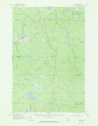 OXBOW, ME HISTORICAL MAP GEOPDF 15X15 GR