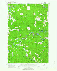 TOUTLE, WA HISTORICAL MAP GEOPDF 15X15 G