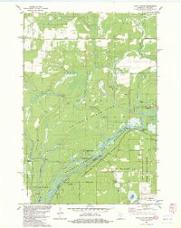 LAKE CLAYTON, MN-WI HISTORICAL MAP GEOPD