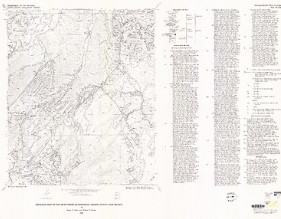 MULE CREEK-GEOLOGIC MAP, NM