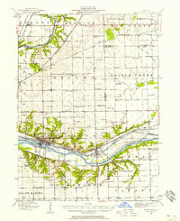 MARSEILLES, IL HISTORICAL MAP GEOPDF 15X