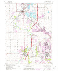 PLAINFIELD, IL HISTORICAL MAP GEOPDF 7.5