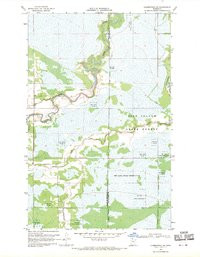 CLEMENTSON SW, MN HISTORICAL MAP GEOPDF