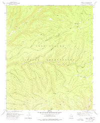 ODART MOUNTAIN, AZ HISTORICAL MAP GEOPDF