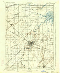 FREMONT, OH HISTORICAL MAP GEOPDF 15X15