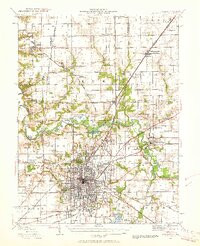 SPRINGFIELD, IL HISTORICAL MAP GEOPDF 15