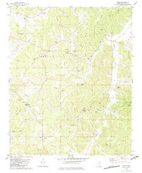 DUMAS, MS HISTORICAL MAP GEOPDF 7.5X7.5