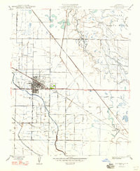 LOS BANOS, CA HISTORICAL MAP GEOPDF 7.5X