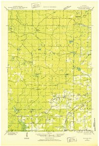 MOQUAH, WI HISTORICAL MAP GEOPDF 15X15 G