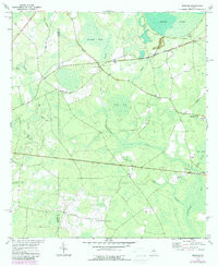 SIRMANS, GA HISTORICAL MAP GEOPDF 7.5X7.